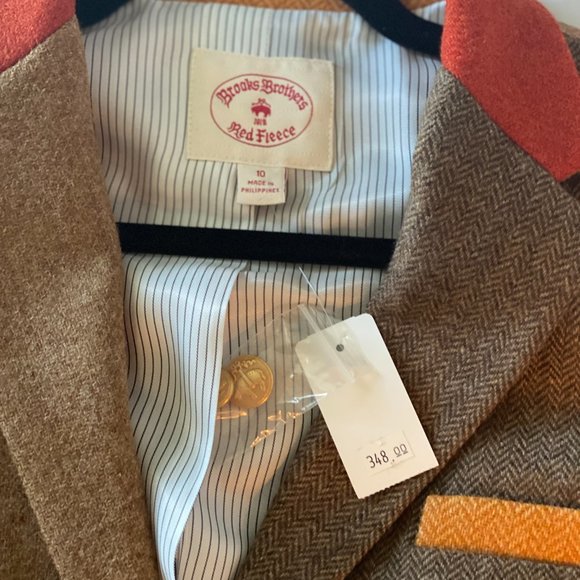 Brooks Brothers Red Fleece Wool Suit and Jacket - Picture 3 of 13